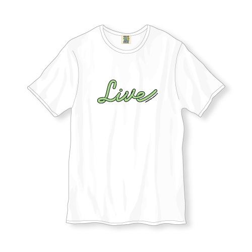 「LIVE」Tシャツ A