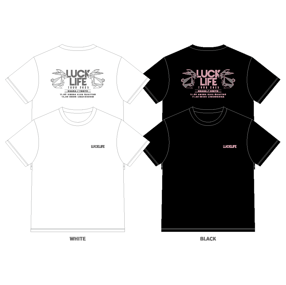 LUCKLIFE TOUR 2025 Tシャツ